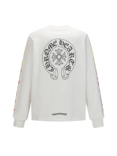 Chrome Hearts Long Sleeve T-Shirt White - 1