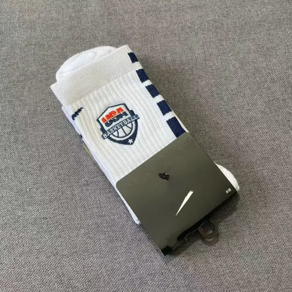 NBA Team Logo Socks Navy Blue Crew Socks - 10