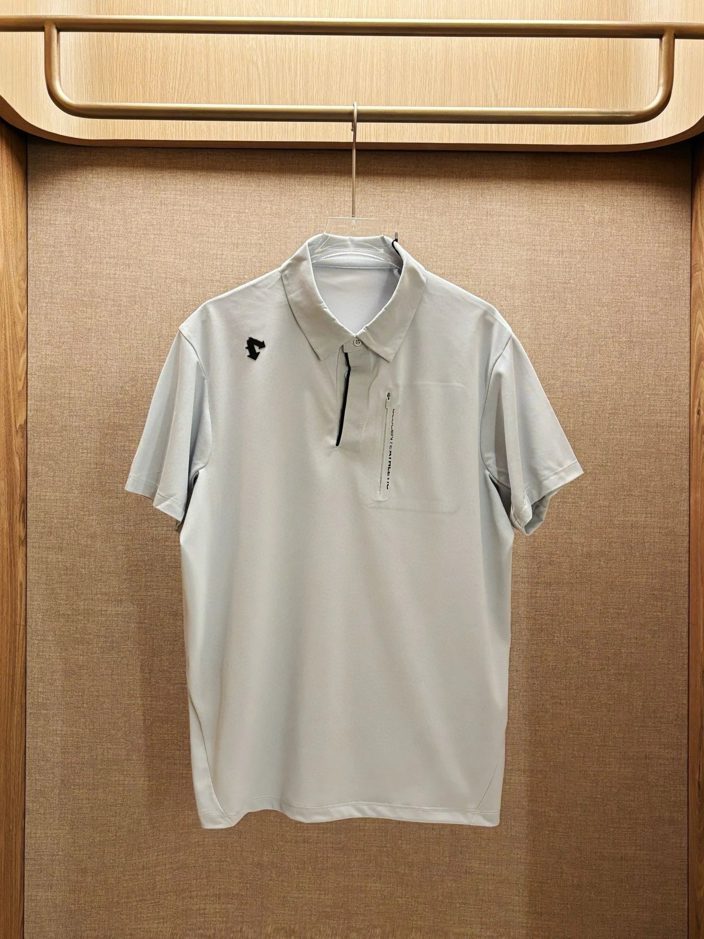 Lotto Polo Shirt Light Gray Technical Polo