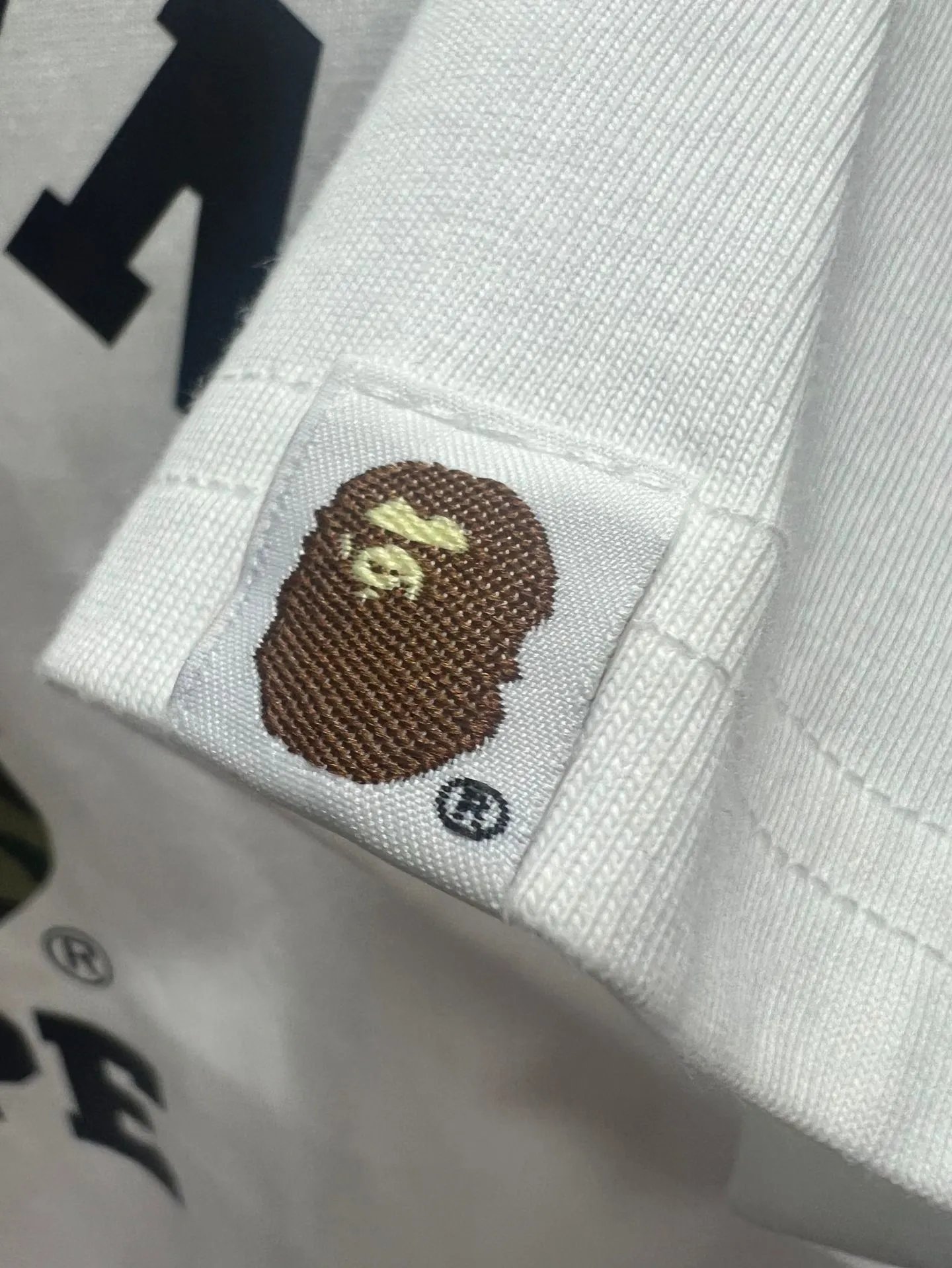 A Bathing Ape Camo Ape Head Black T-Shirt - 18