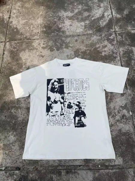 Design EIRID Graphic Print T-Shirt Blue - 8