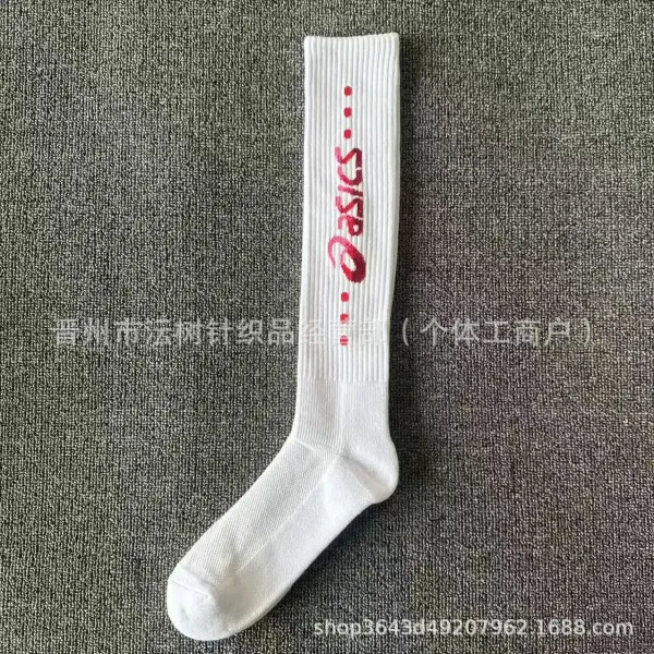 Asics Logo Socks White - 1