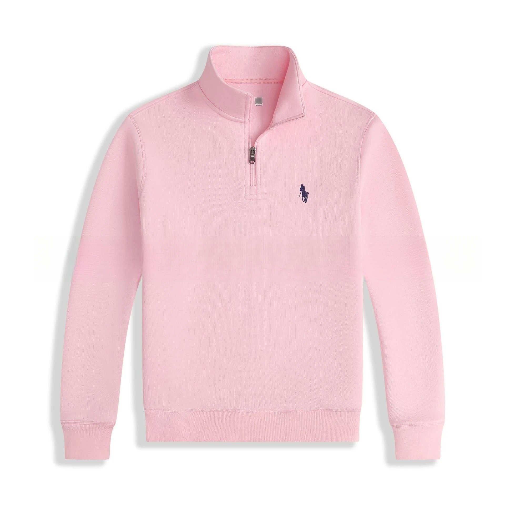 Polo Ralph Lauren Quarter-Zip Pullover Pink Sweater - 10