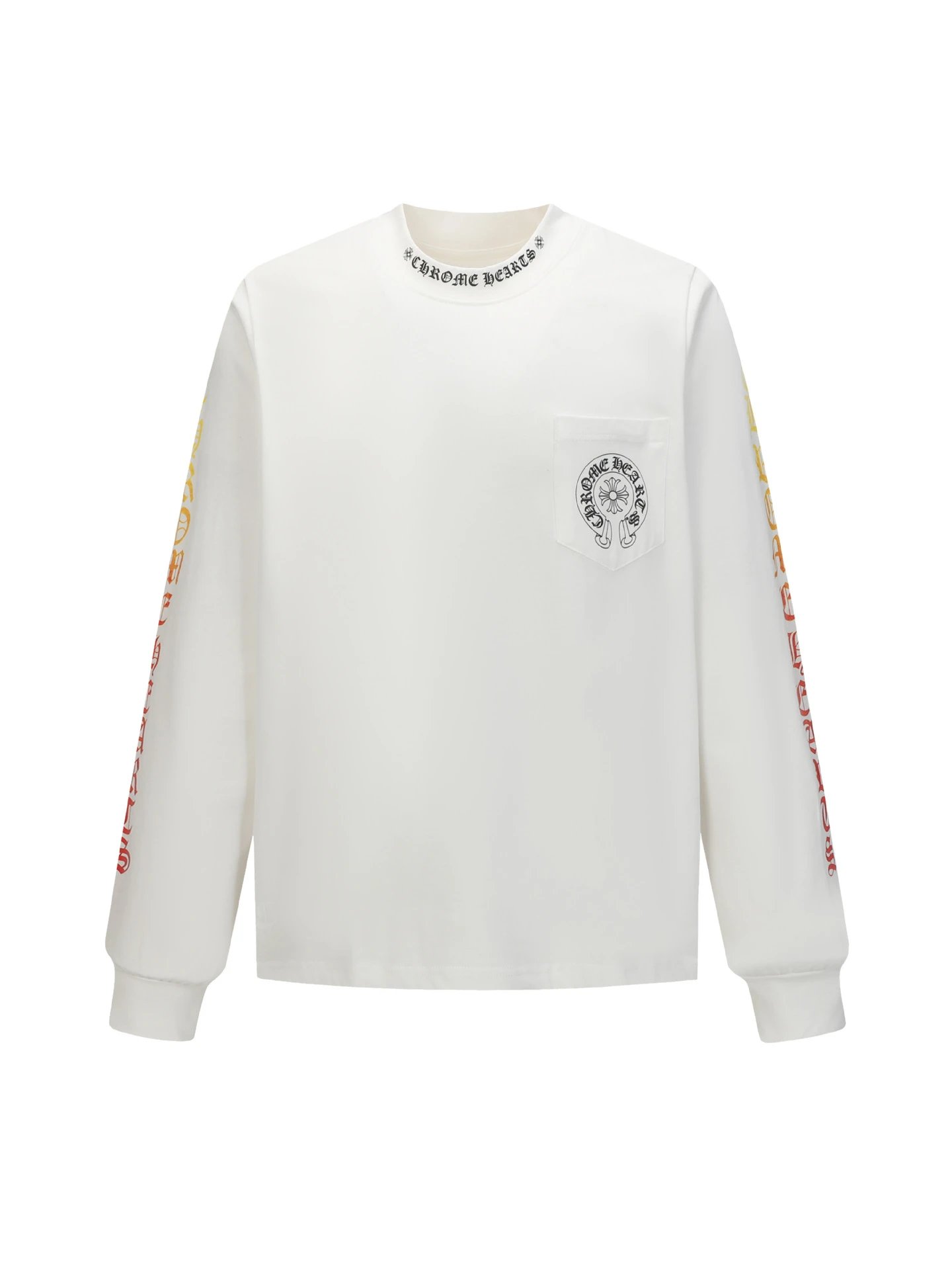 Chrome Hearts Long Sleeve Tee Black T-Shirts - 18