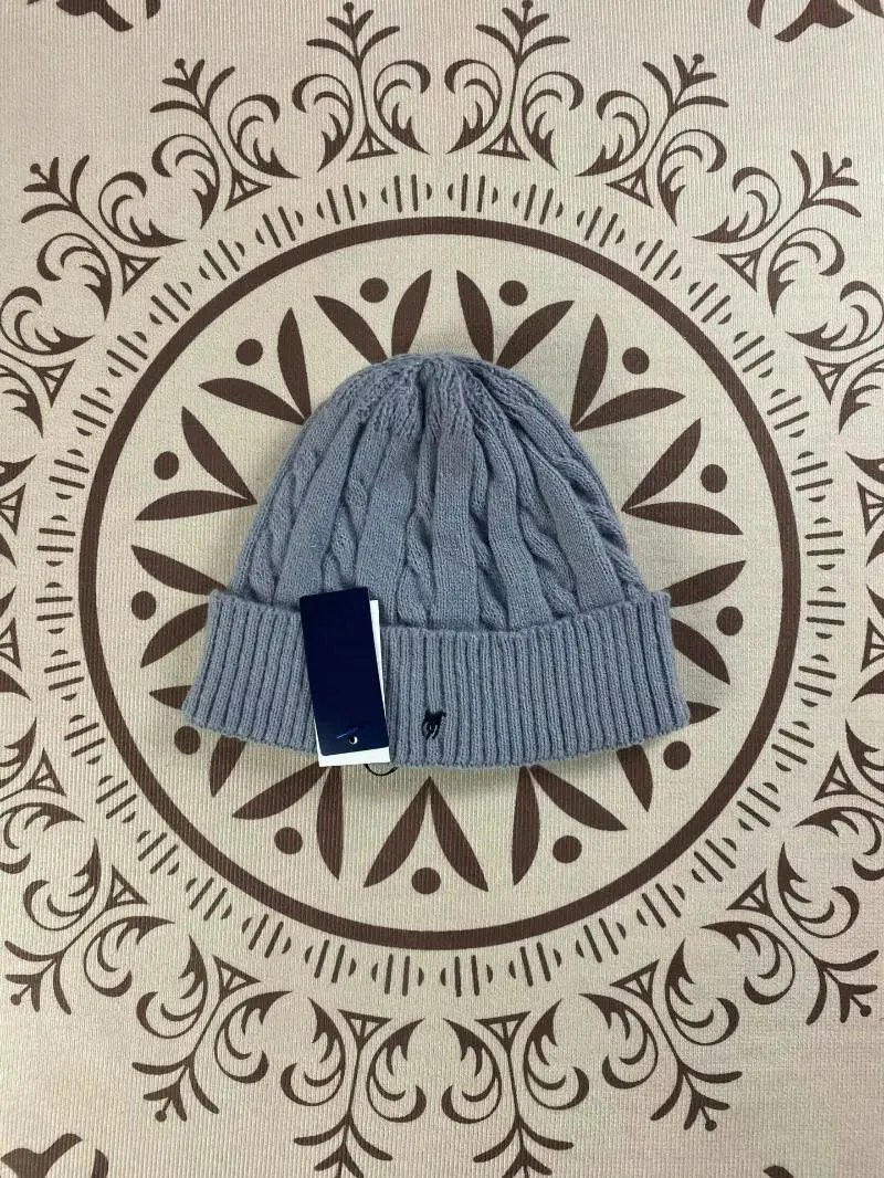 Polo Ralph Lauren Cable Knit Beanie Navy Hats - 5