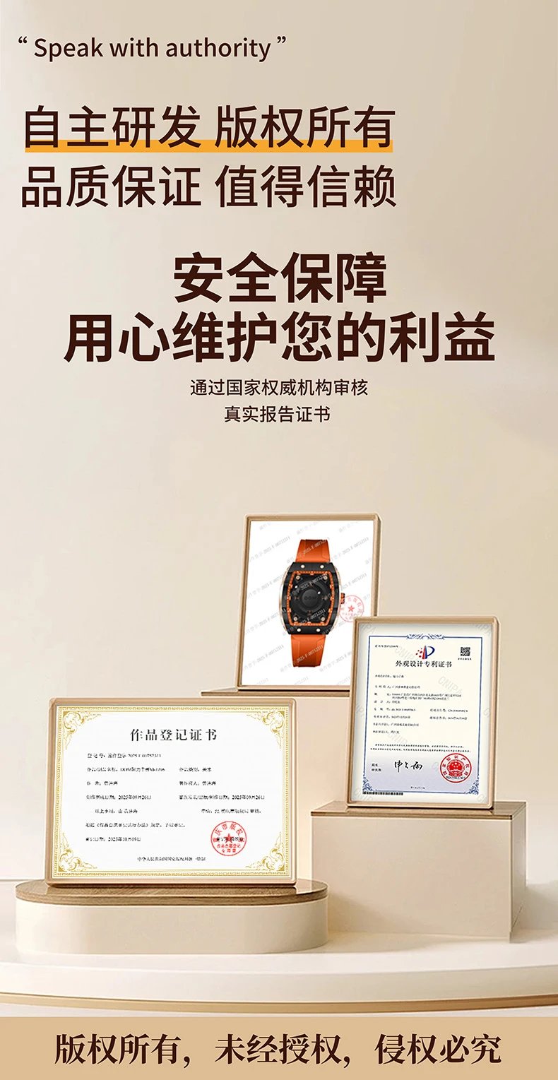 Design DOM Debo Demay Black Rose Gold Rubber Strap Watch Watches - 19