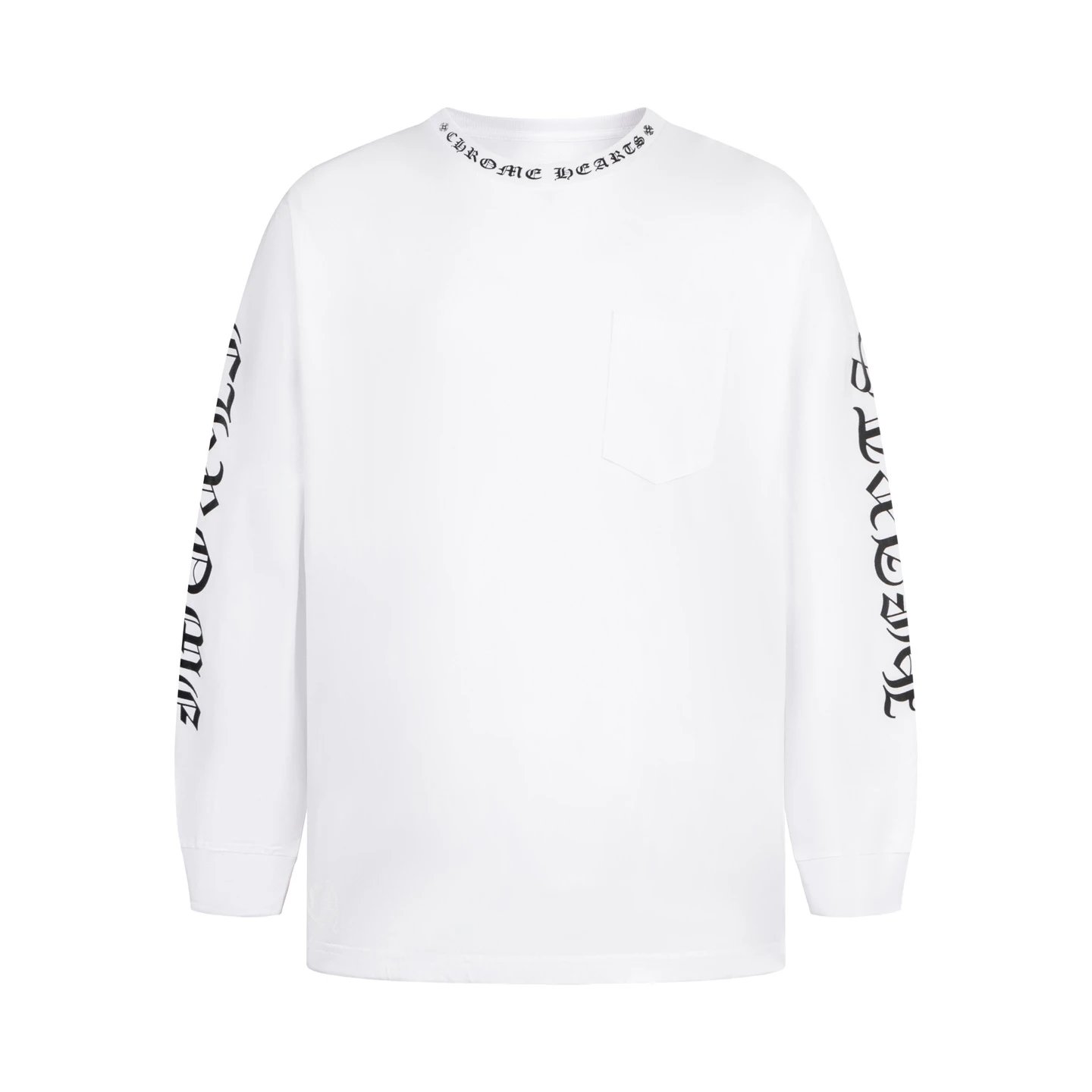 Chrome Hearts Long Sleeve Tee Black T-Shirts - 24