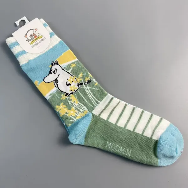 Design Moomin Story Guide Socks Multicolor Socks - 1