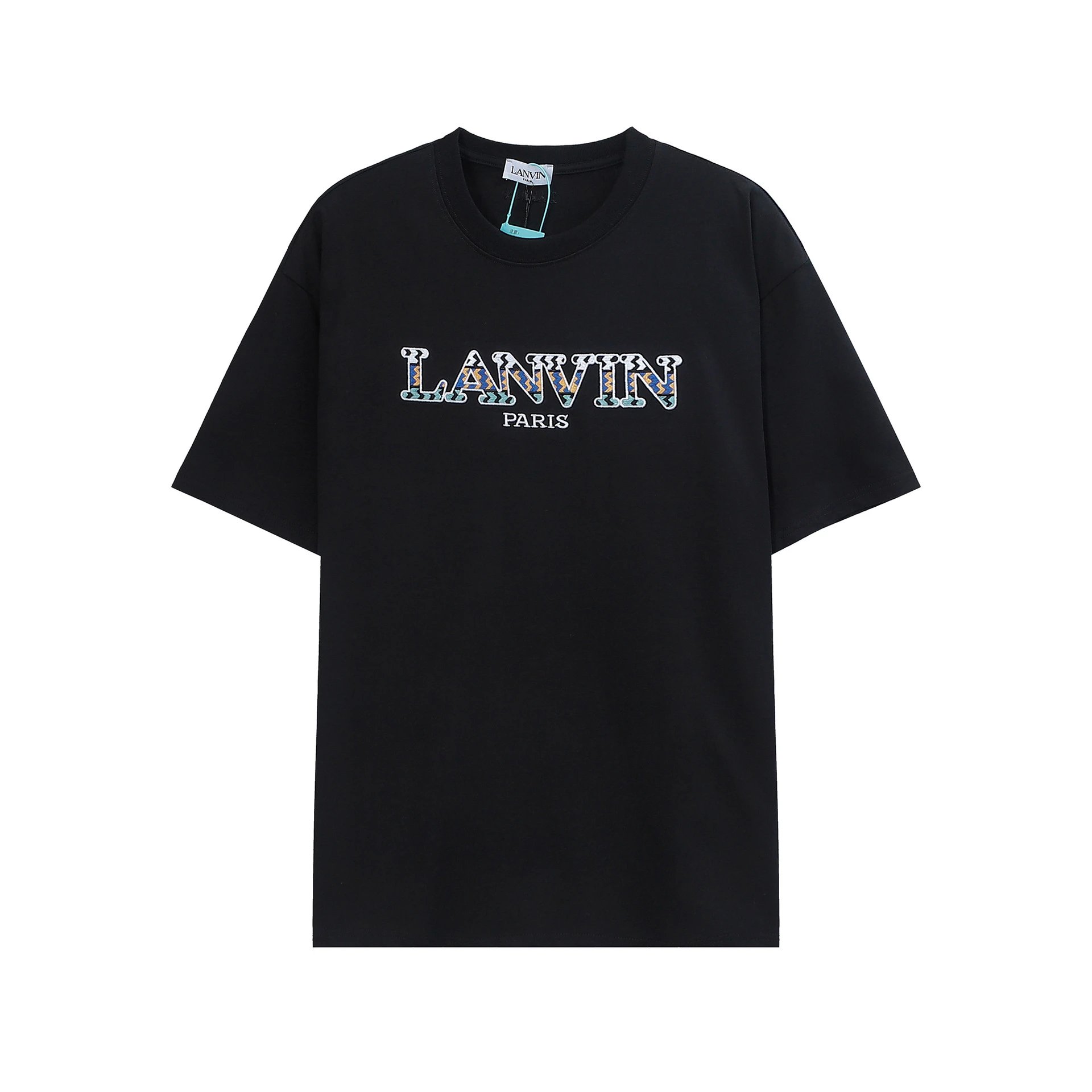 Lanvin x Gallery Dept Art On Display Paint Splatter Beige T-Shirt - 3