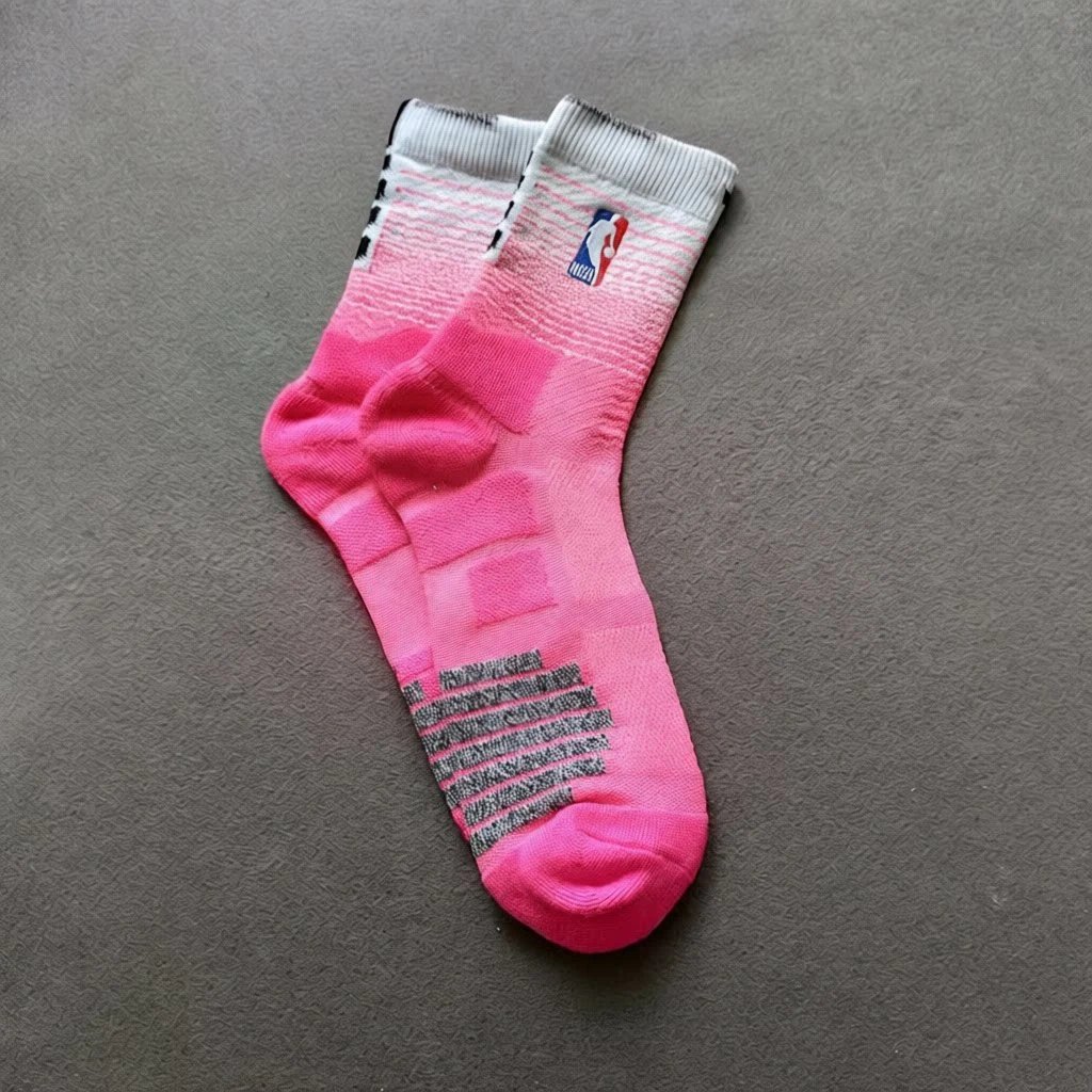 NBA Logo Socks Multicolor Sporty Socks - 3