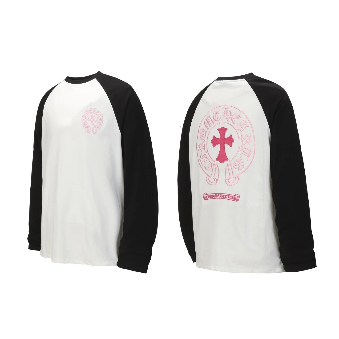 Chrome Hearts Multi-Logo Long Sleeve T-Shirt White - 7