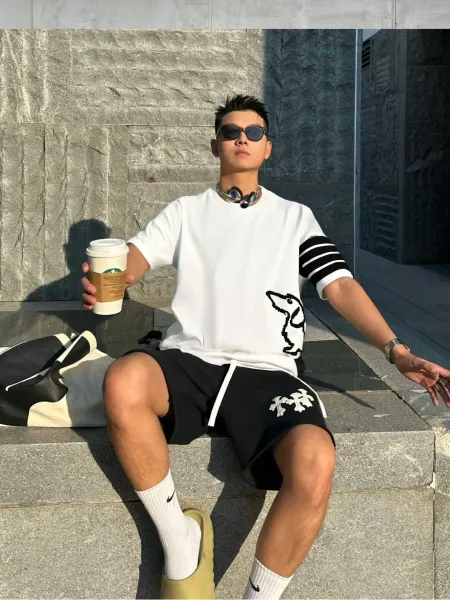 Dior Oblique Print T-Shirt White / Black - 23