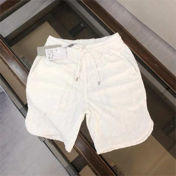Dior Oblique Corduroy Shorts Brown - 4