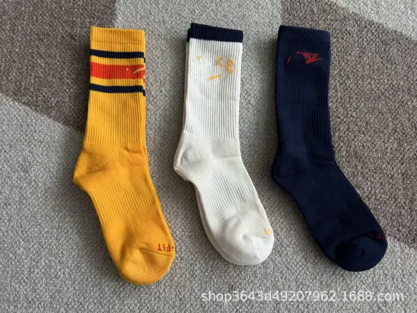 Essentials Number 23 Crew Socks Black - 3
