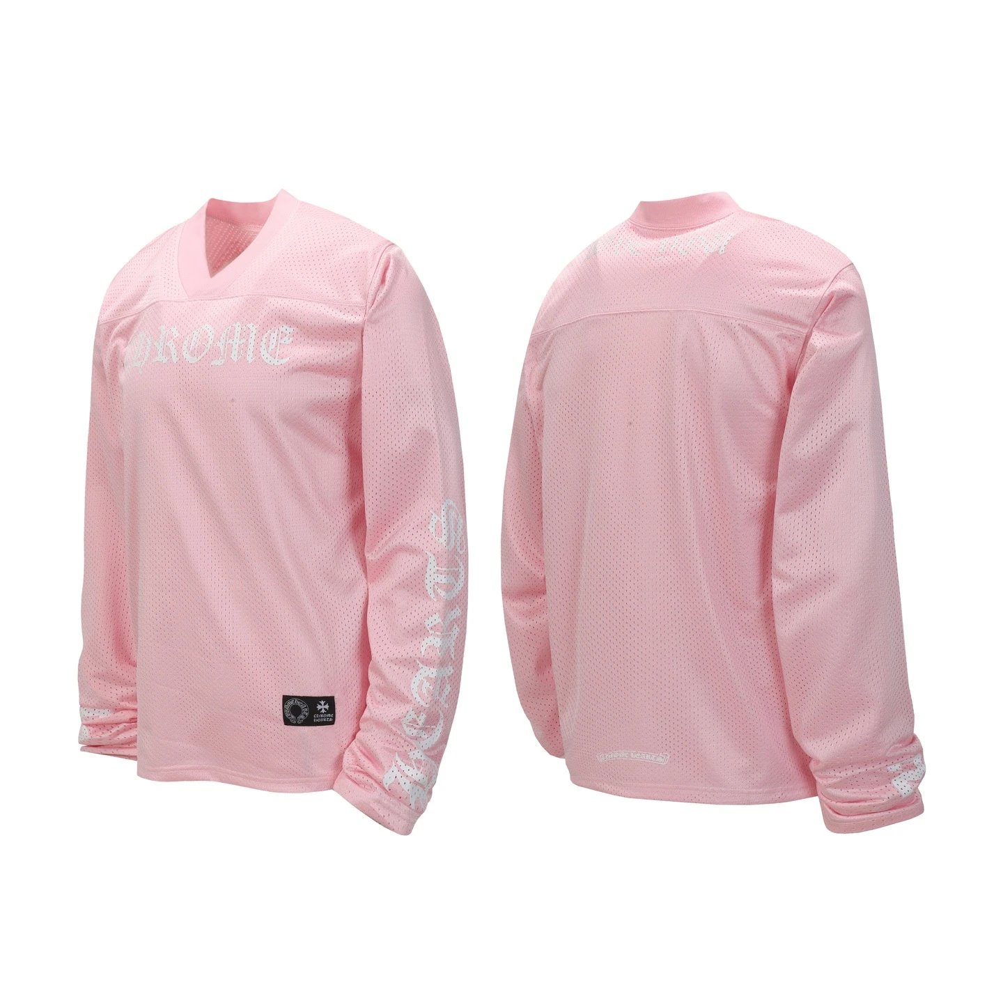 Chrome Hearts Multi-Logo Long Sleeve T-Shirt White - 19