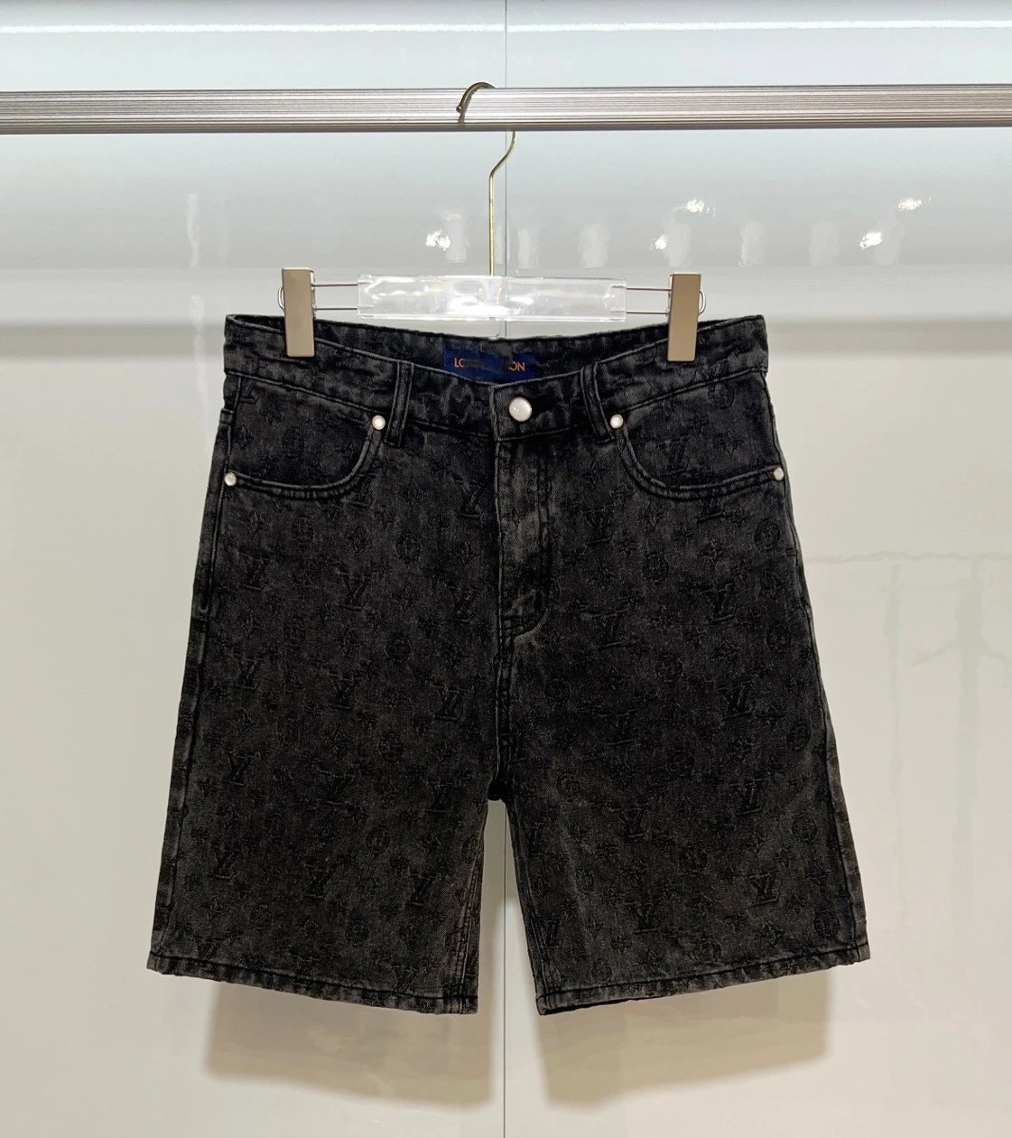 Prada Logo-Print Drawstring Shorts Black - 7