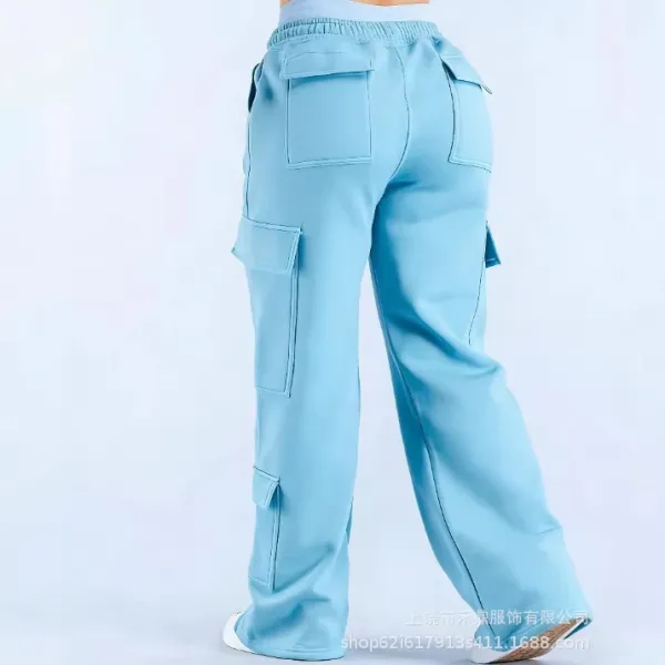 Design Cargo Pants Light Blue - 1