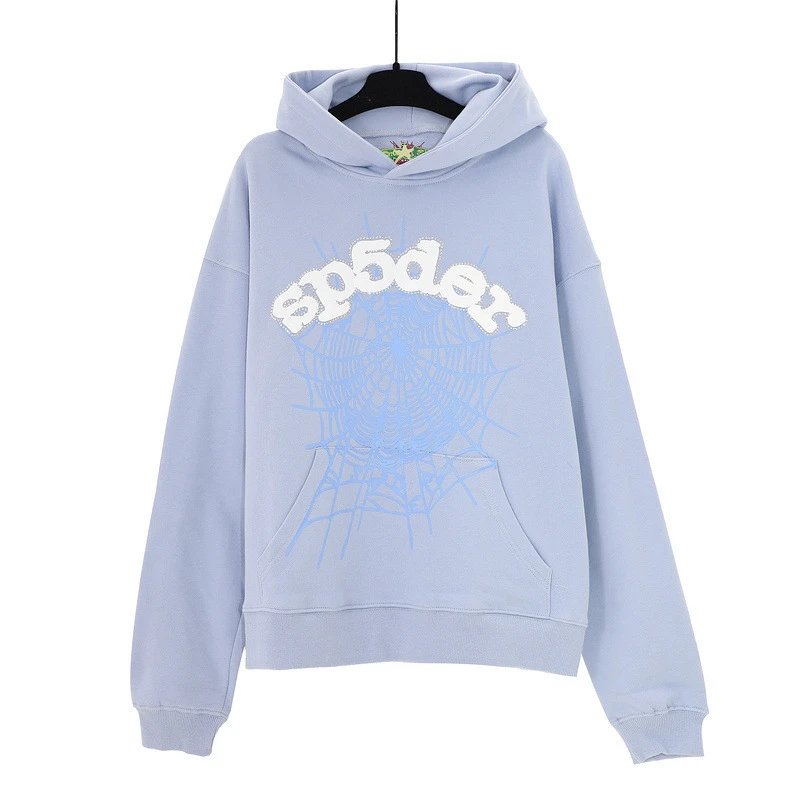 Design Sweatpants Light Blue with Reverse Logo Print - 20