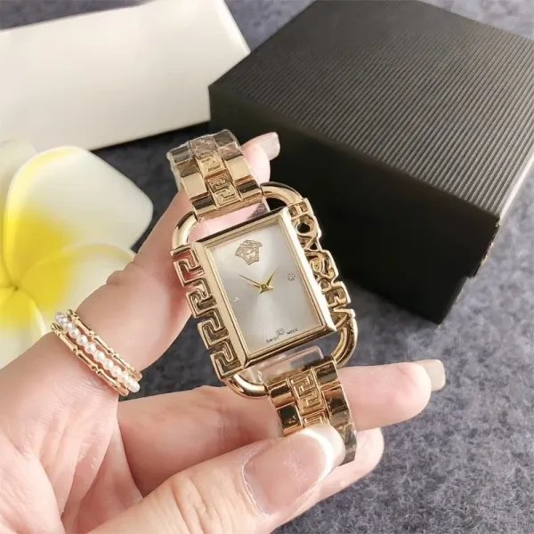 Versace Palazzo Empire Gold Tone Watch Watches - 1