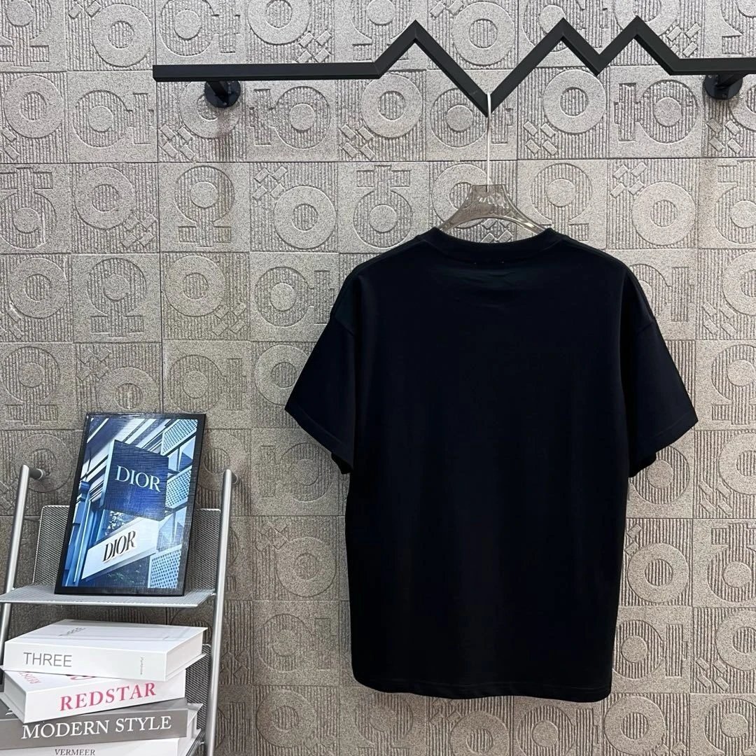 Dior Oblique Logo Orange T-Shirt - 15