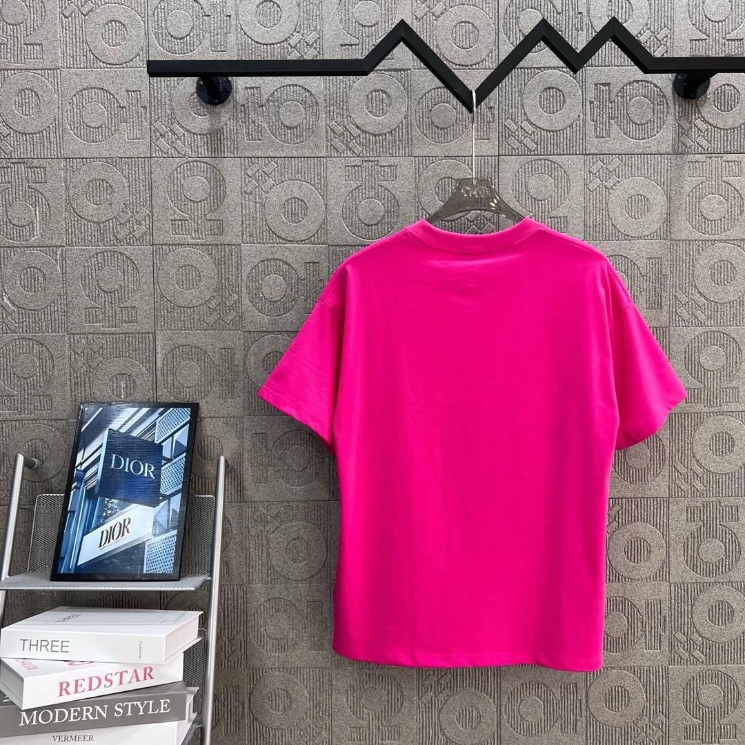 Dior Oblique Logo Orange T-Shirt - 21