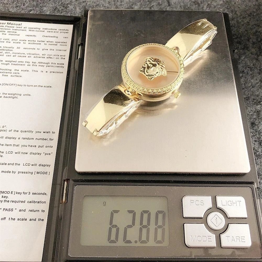 Versace Medusa Head Silver Dial Watch Watches - 10
