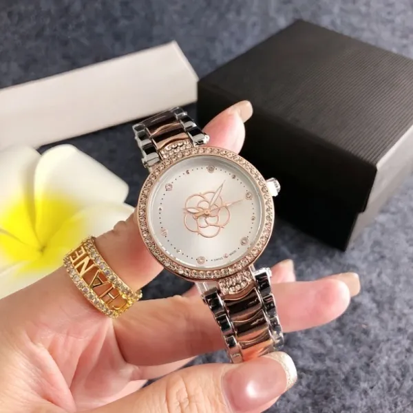 Chanel J12 Watch Black Dial Crystal-Embellished Steel Watch Watches - 7