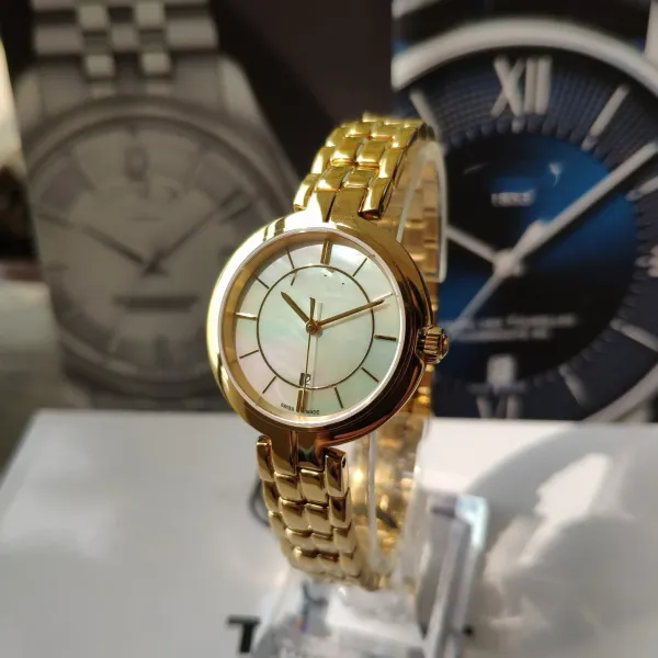Design Mother-of-Pearl Dial Two-Tone Gold Silver Watch Watches - 10