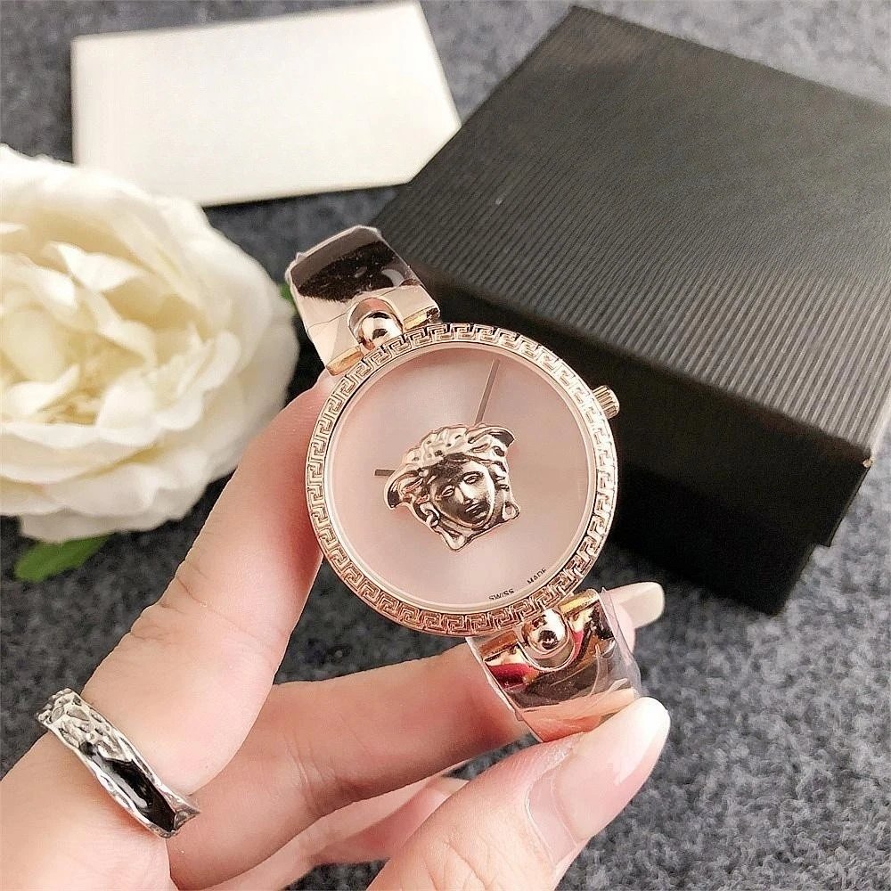 Versace Medusa Head Silver Dial Watch Watches - 4