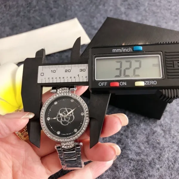 Chanel J12 Watch Black Dial Crystal-Embellished Steel Watch Watches - 15