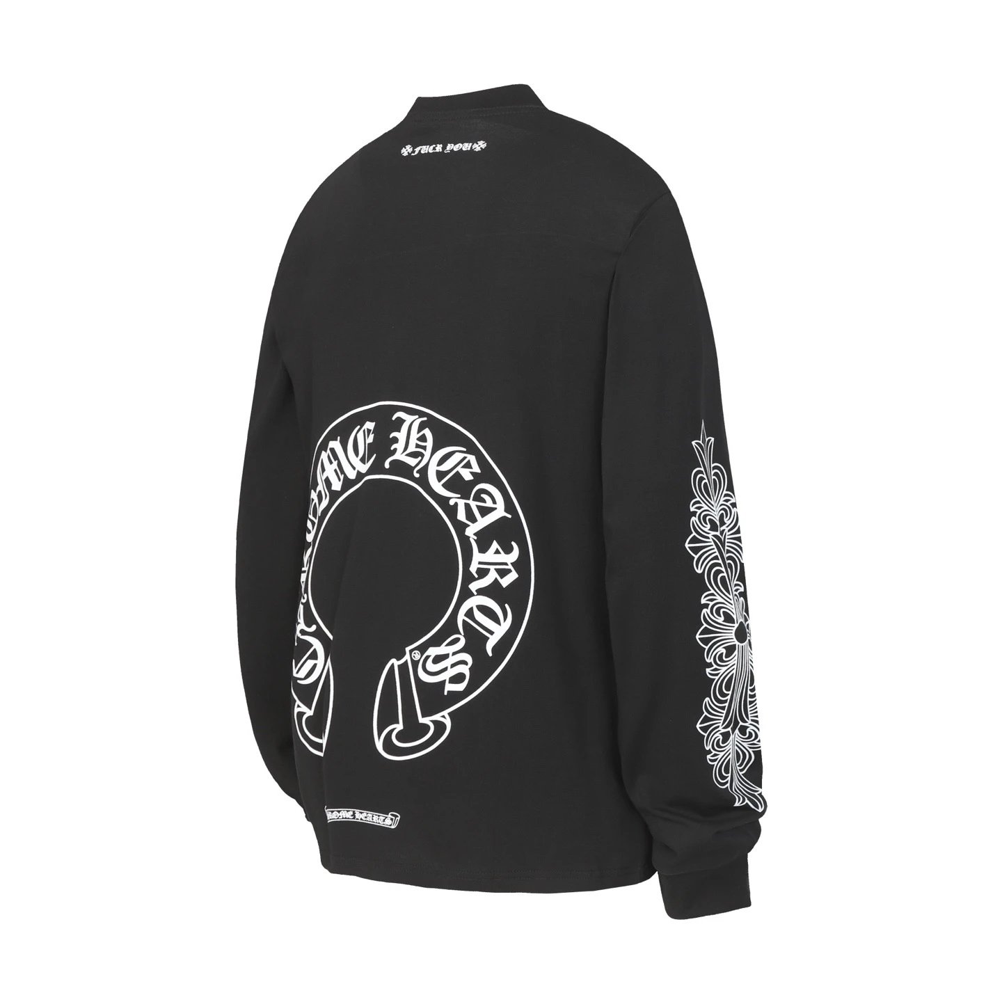 Chrome Hearts Long Sleeve Tee Black T-Shirts - 23