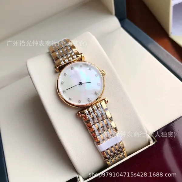 Longines La Grande Classique Mother-of-Pearl Dial Silver Watch Watches - 9