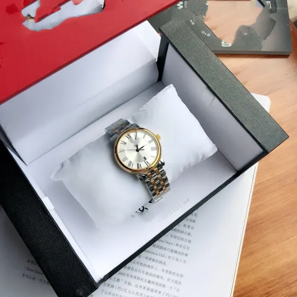 Design Mother-of-Pearl Dial Two-Tone Gold Silver Watch Watches - 29