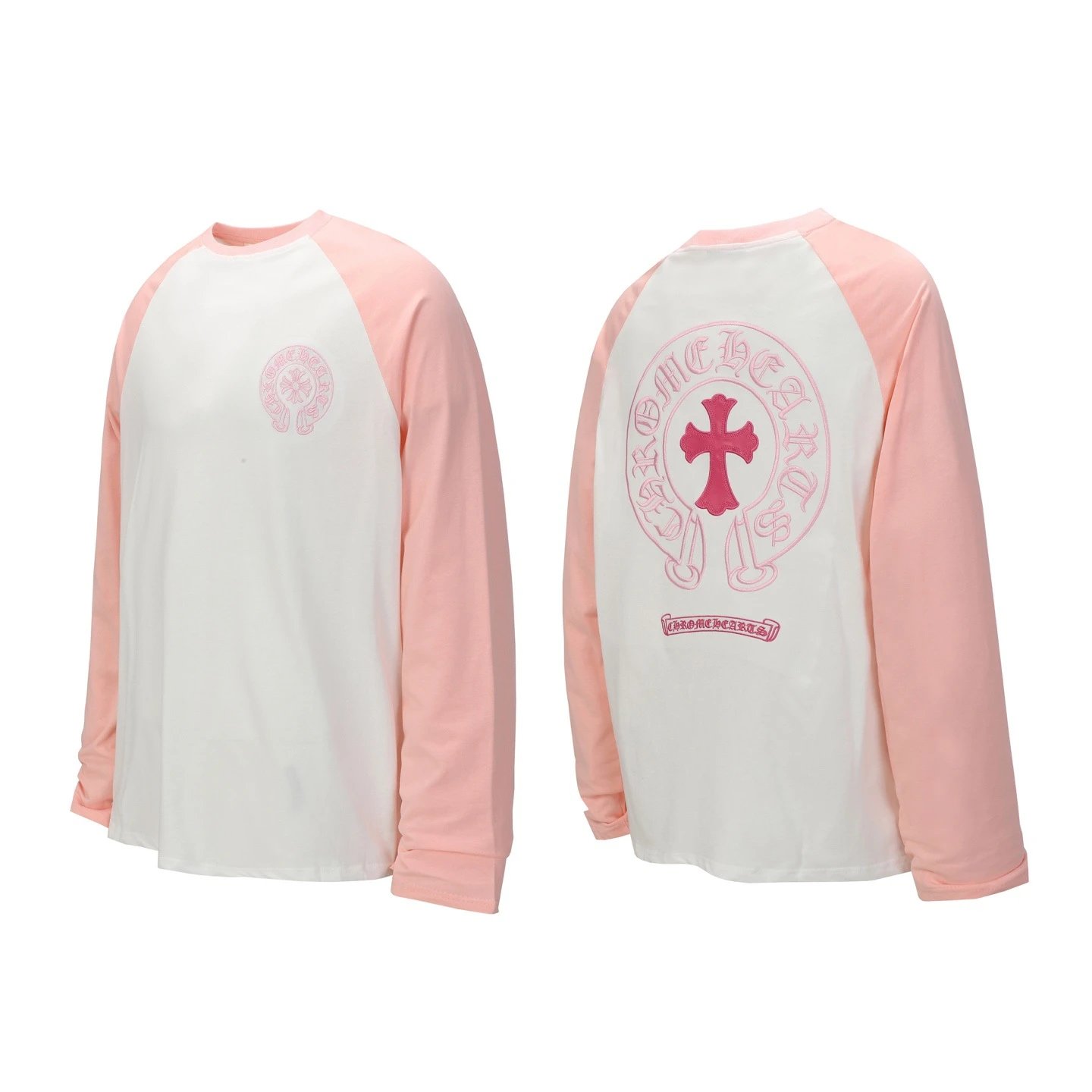 Chrome Hearts Multi-Logo Long Sleeve T-Shirt White - 6