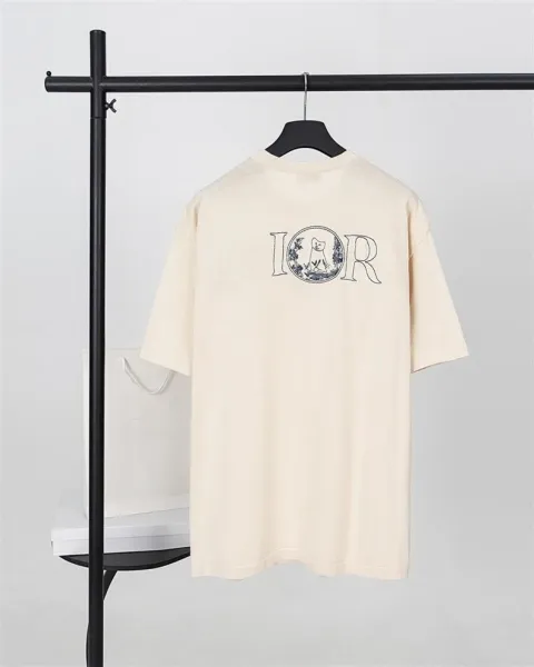 Design Minimalist Logo Tee Navy Blue T-Shirt - 5