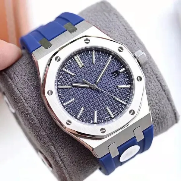 Audemars Piguet Royal Oak Gray Dial Silver Stainless Steel Watch Watches - 2