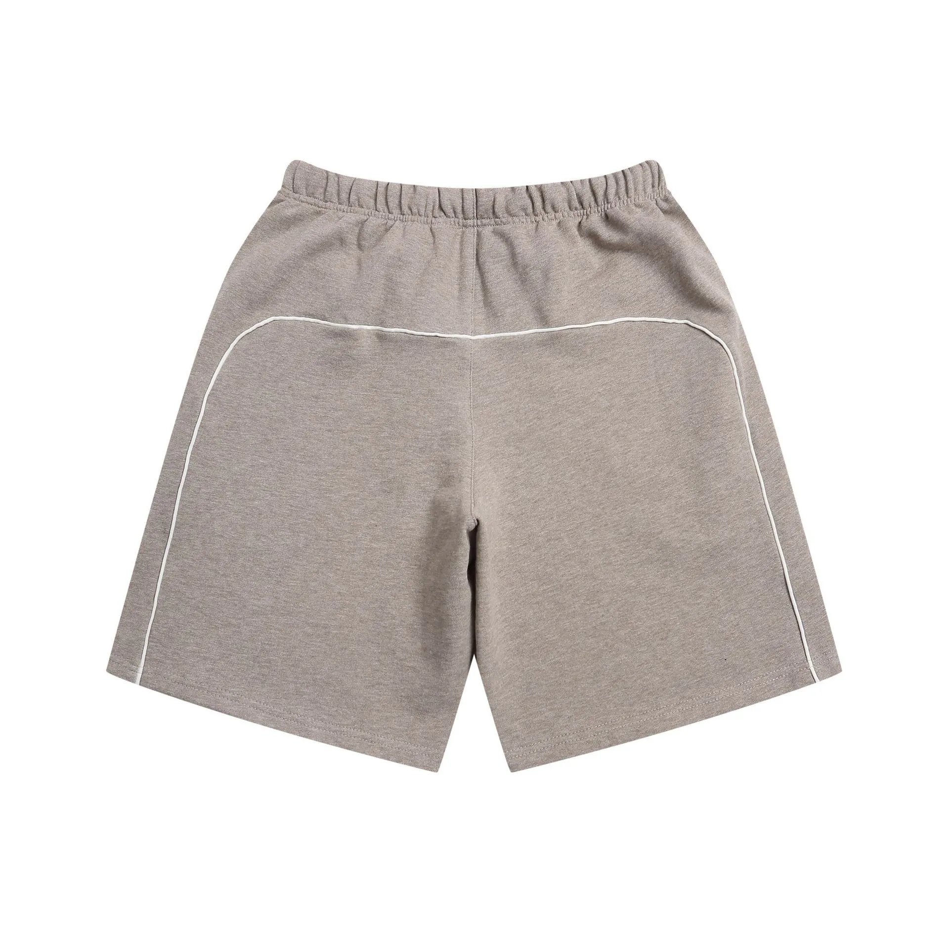 Essentials Drawstring Waist Shorts Beige Shorts - 15