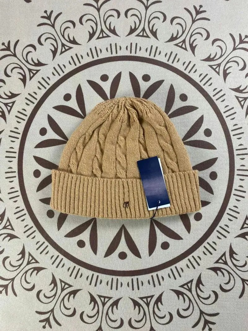 Polo Ralph Lauren Cable Knit Beanie Navy Hats - 7