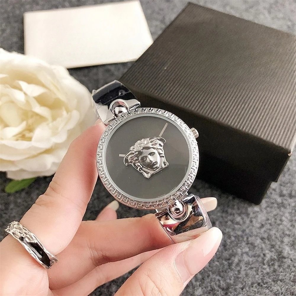 Versace Medusa Head Silver Dial Watch Watches - 5