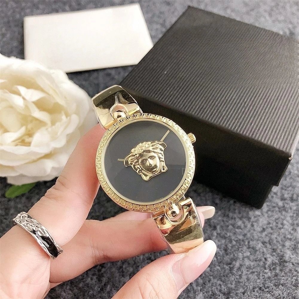 Versace Medusa Head Silver Dial Watch Watches - 2