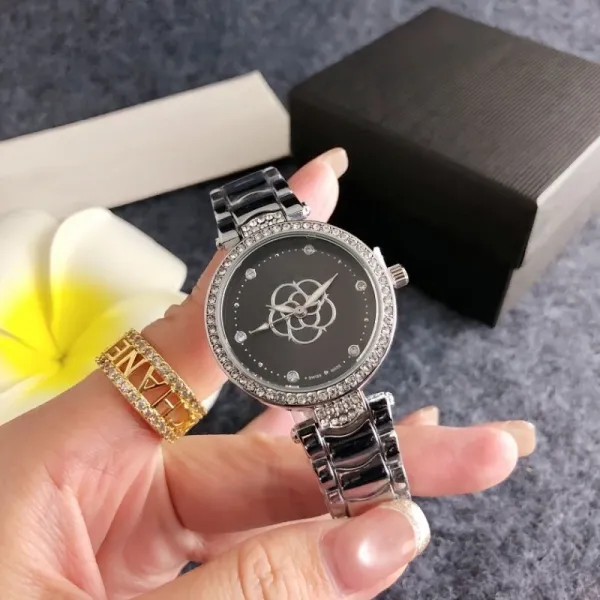 Chanel J12 Watch Black Dial Crystal-Embellished Steel Watch Watches - 6