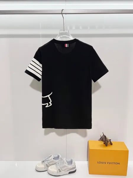 Dior Oblique Print T-Shirt White / Black - 6