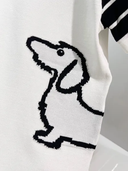 Dior Oblique Print T-Shirt White / Black - 19