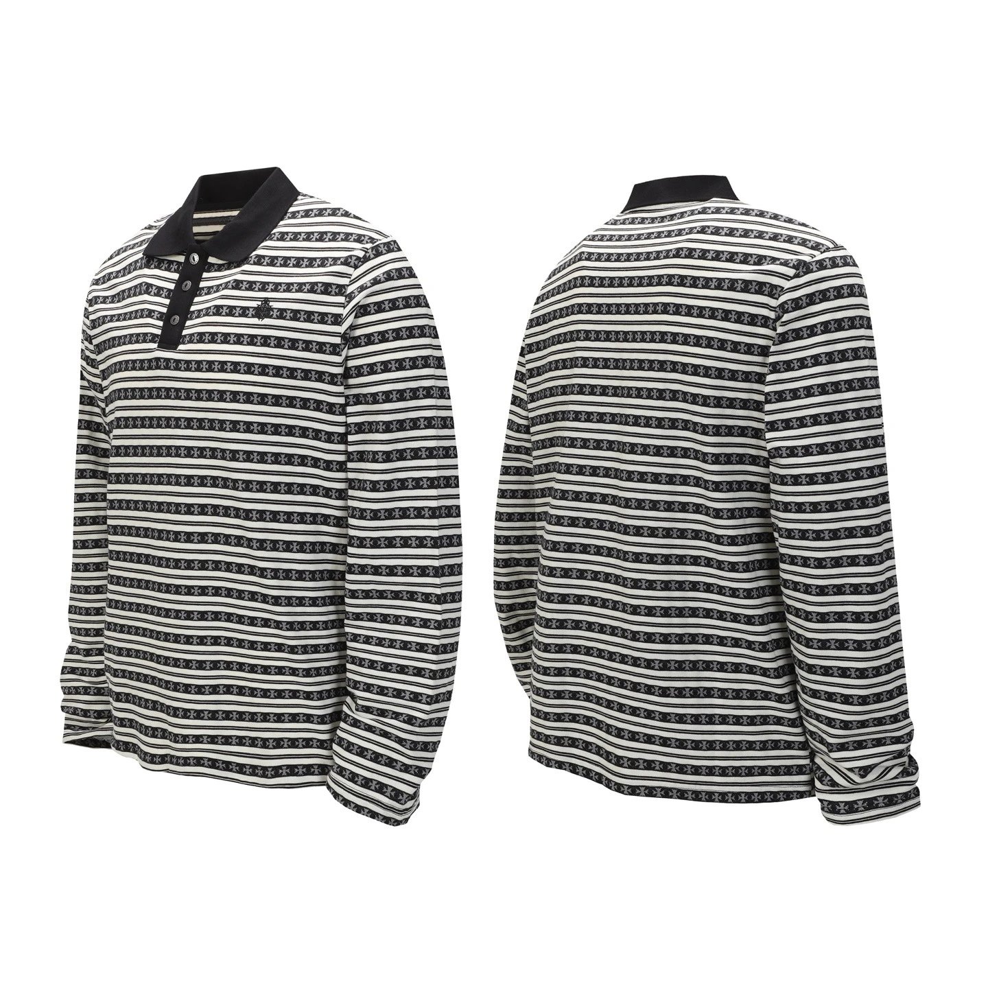 Chrome Hearts Multi-Logo Long Sleeve T-Shirt White - 39