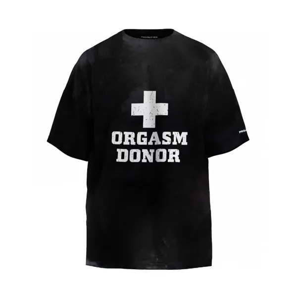 Design Ask Yourself Distressed Tie-Hem T-Shirt White T-Shirts - 14