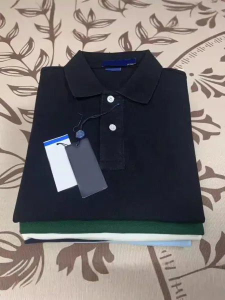 Design Classic Polo Shirt Black Tops.polo - 1