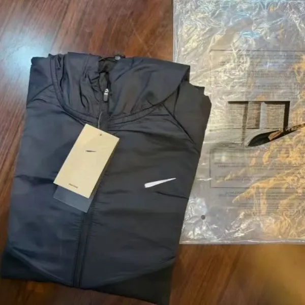 Nike Windrunner Hooded Jacket Black Outerwear - 8