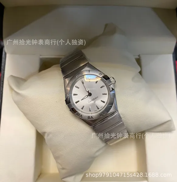 Omega Constellation Pink Dial Stainless Steel Watch Watches - 10