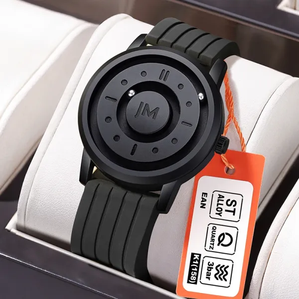 Design JM K1 (158) Black Matte Quartz Watch Watches - 1