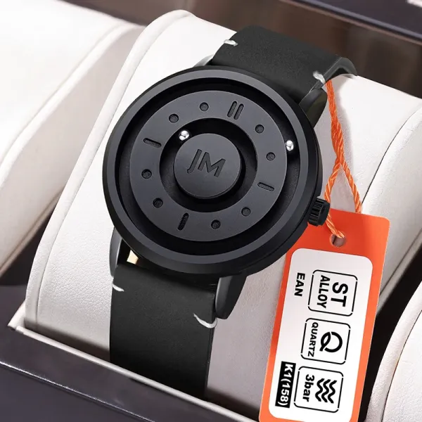 Design JM K1 (158) Black Quartz Watch Watches - 1